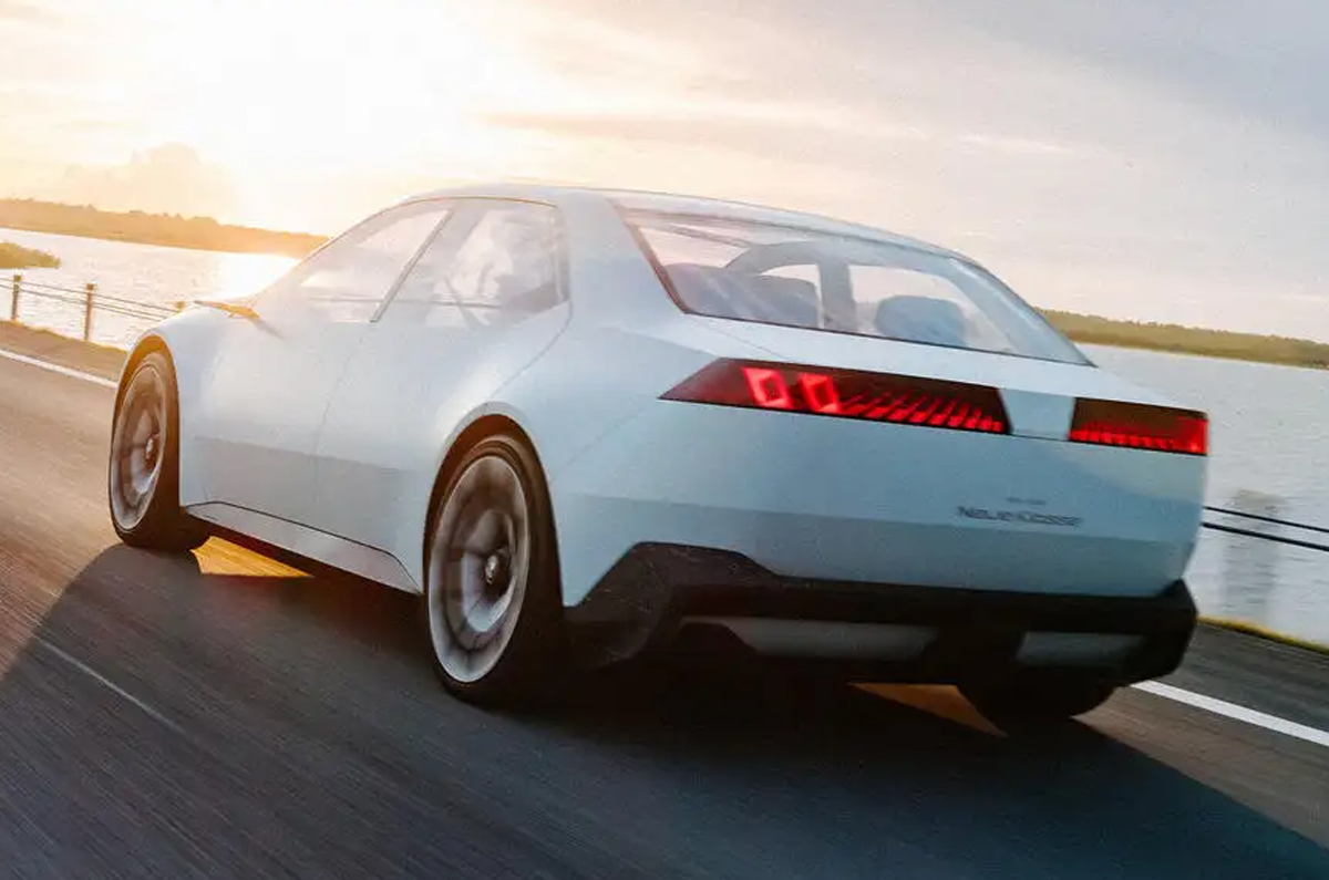 BMW Vision Neue Klasse rear quarter BMW Vision Neue Klasse rear quarter